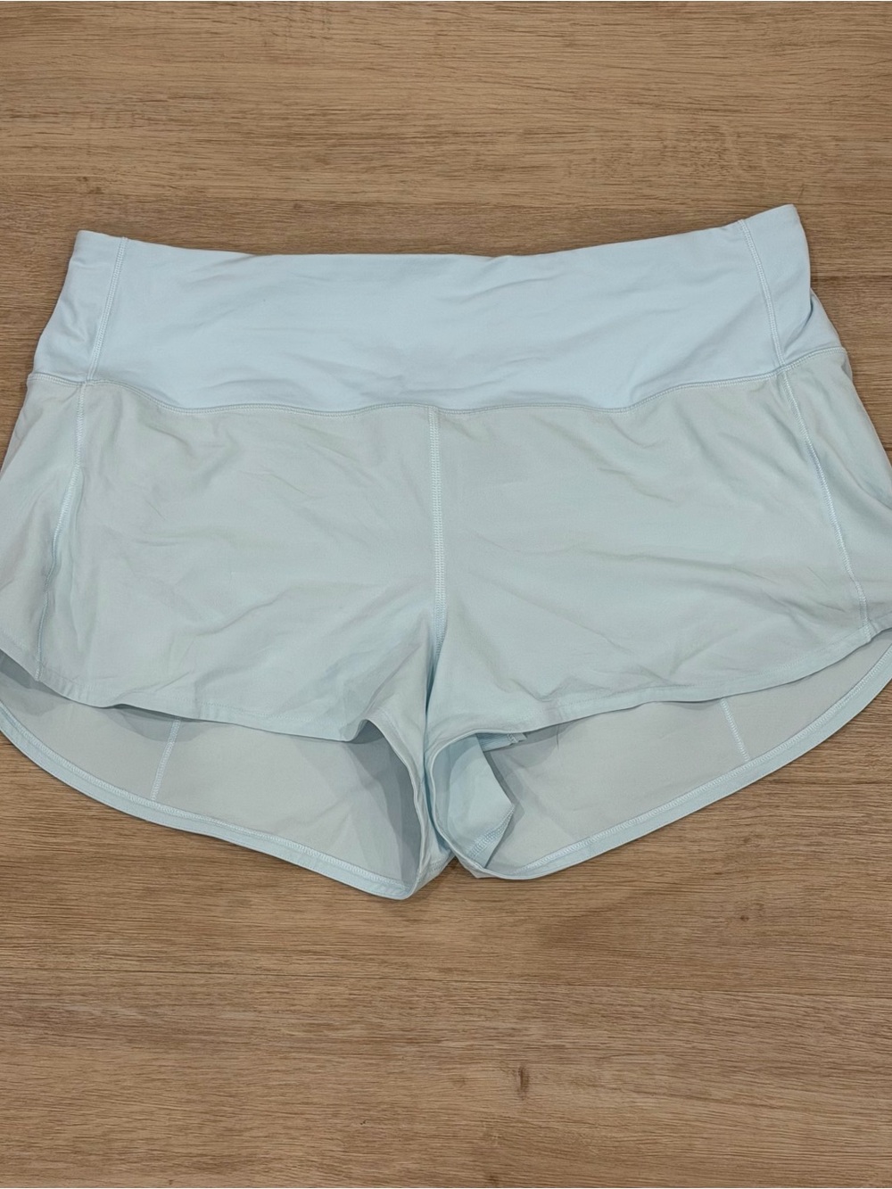 Lululemon Light Blue Speed Short (4 way stretch) | Size 12